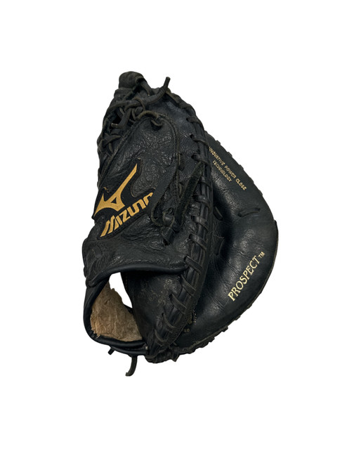 Vist Large View of Product Image Which is Used Mizuno POWER CLOSE BB/SB Catchers RH Throw Black 31 1/2"