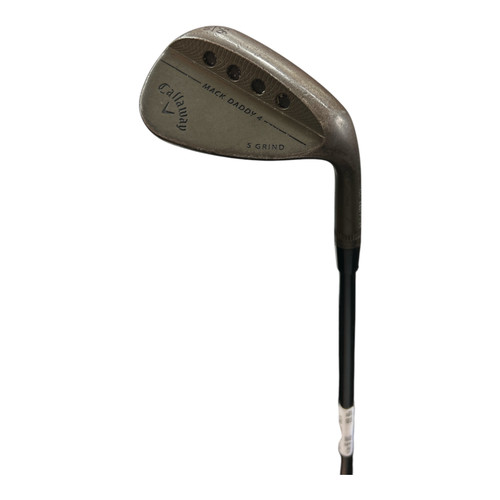 Vist Large View of Product Image Which is Used Callaway MACK DADDY 4 S GRIND 56 Golf Wedge Mens RH 56 Degree