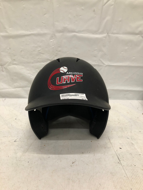 Vist Large View of Product Image Which is Used Champro HXS Batting Helmet No Mask Black LG