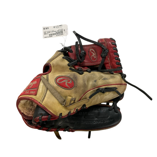Vist Large View of Product Image Which is Used Rawlings PROS204-2BCWT BB/SB Glove RH Throw Brown 11 1/2"