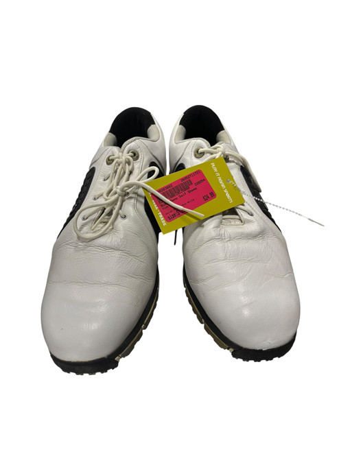 Vist Large View of Product Image Which is Used Nike Mens Golf Shoes Black And White Senior 11