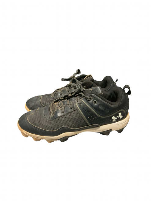 Vist Large View of Product Image Which is Used Under Armour CLEATS BB/SB Cleats Black Junior 05.5