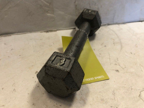 Vist Large View of Product Image Which is Used Hex Dumbbell 3 lb