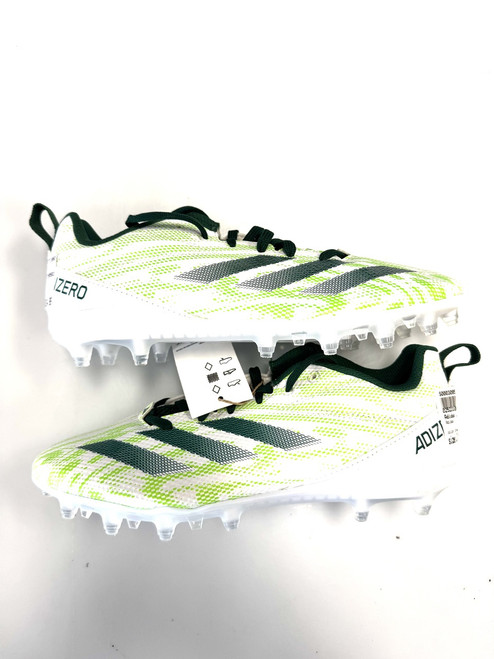 Vist Large View of Product Image Which is Used Adidas Jr FB Cleats Green Junior 05