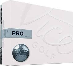 Vist Large View of Product Image Which is Used Vice PRO ICE BLUE 12 Pack - Golf Balls