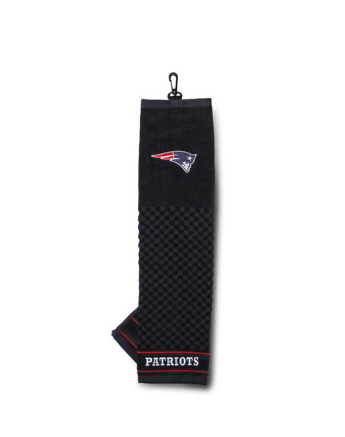 Vist Large View of Product Image Which is NFL Team Embroidered Golf Towel Patriots #55597-19