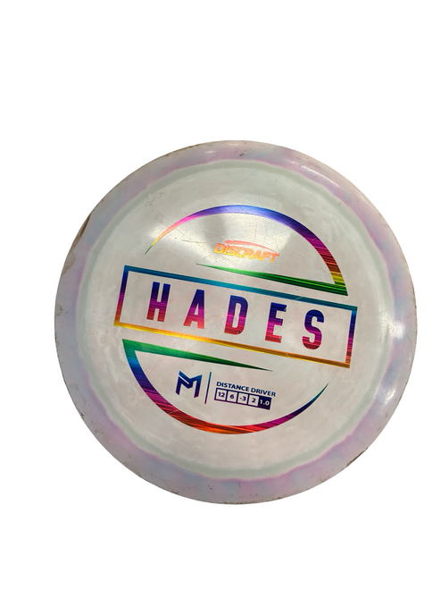 Vist Large View of Product Image Which is Used Discraft HADES Disc Golf Driver Pink