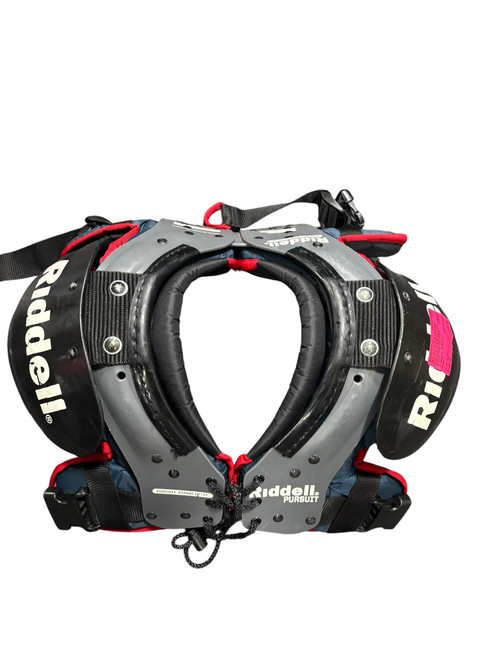Vist Large View of Product Image Which is Used Riddell PURSUIT FB Shoulder Pads Black XS