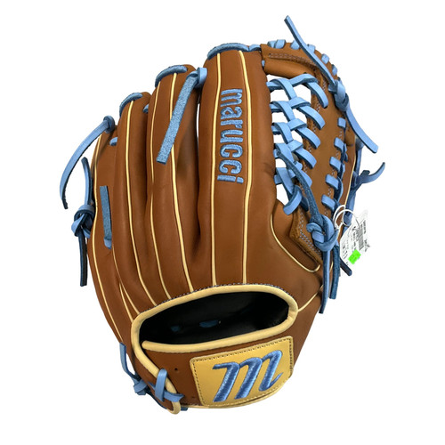 Vist Large View of Product Image Which is Used Marucci 44A6 OXBOW SERIES BB/SB Glove RH Throw Brown 11 3/4"