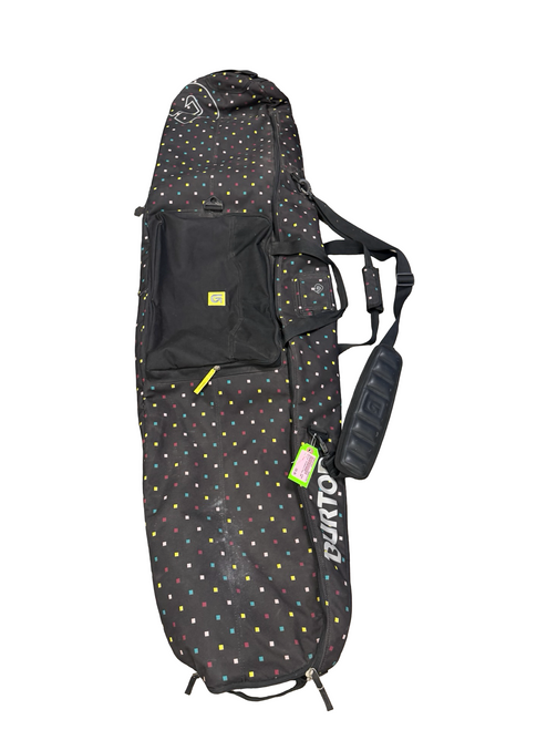 Vist Large View of Product Image Which is Used Burton Padded Travel Snowboard Bag Black 156cm