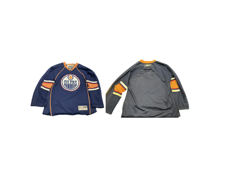 Vist Large View of Product Image Which is Used LG Oilers Jersey