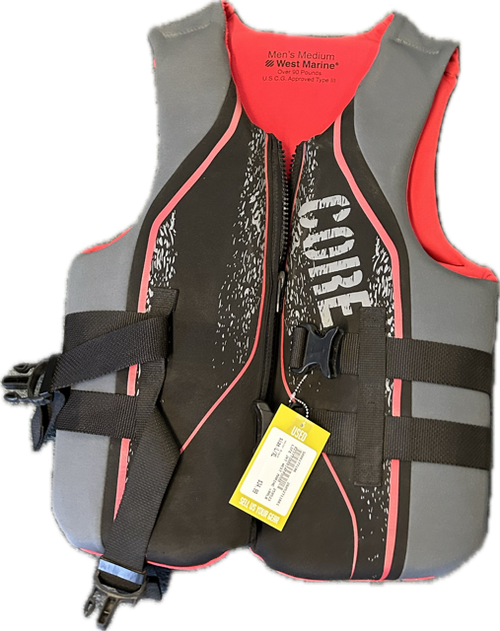 Vist Large View of Product Image Which is Used Adult PFD Black L/XL