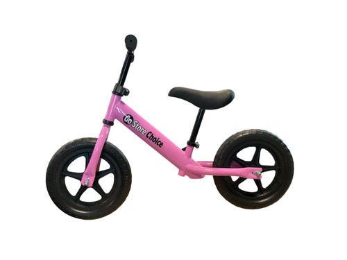 Vist Large View of Product Image Which is Used GO STORE CHOICE BALANCE Balance Bike Girls Pink 12"
