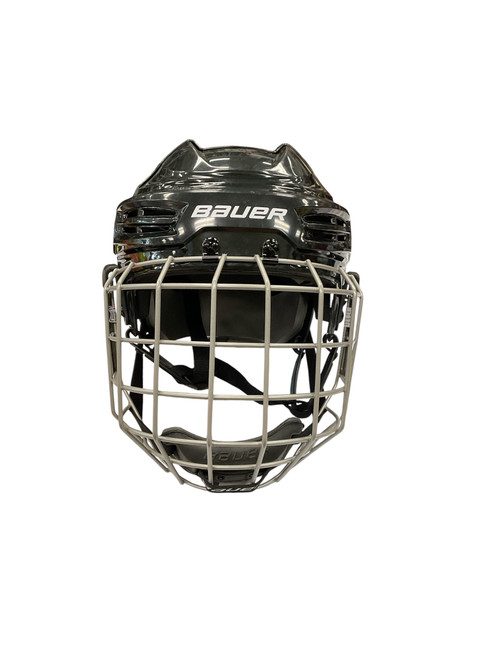 Vist Large View of Product Image Which is Used Bauer IMS5.0 Helmet Cage Combo Black MD