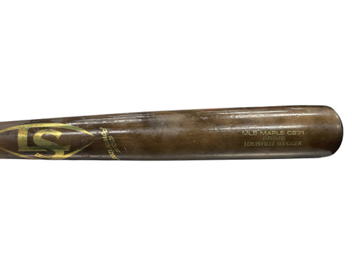 Vist Large View of Product Image Which is Used Louisville Slugger MLB MAPLE C271 PRIME BB/SB Wood Bat 32"