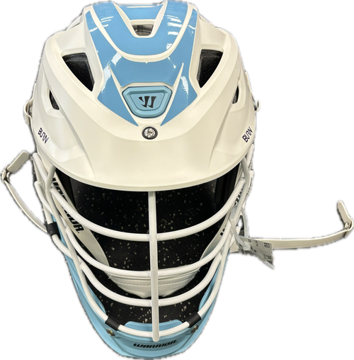 Vist Large View of Product Image Which is Used Warrior BURN Lacrosse Helmet White One Size