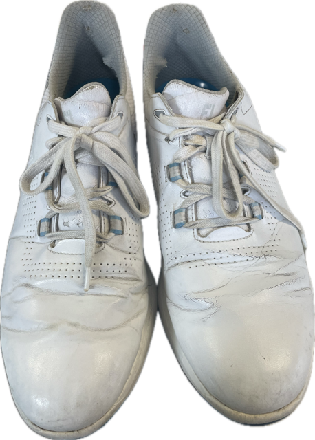 Vist Large View of Product Image Which is Used Mens Golf Shoes White Senior 12