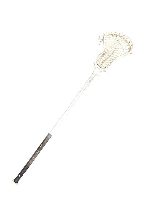 Vist Large View of Product Image Which is Used STX STALLION 900 Men Lacrosse Atk/Mid Complete Stick White