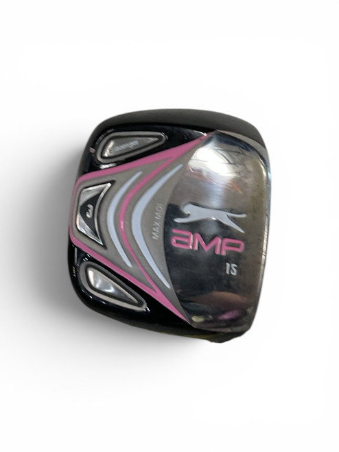 Vist Large View of Product Image Which is Used Slazenger AMP MAX MOI 3W WRH Womens Fairway Wood RH 3 Wood