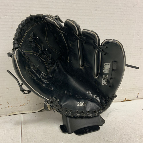Vist Large View of Product Image Which is Used CUSTOM BUILT 2605 SPECIAL MODEL BB/SB Glove T-ball Black 10"