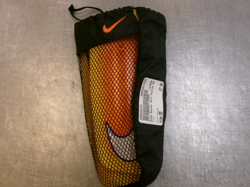 Vist Large View of Product Image Which is Used Nike Soccer Shin Guards Adult Orange MD