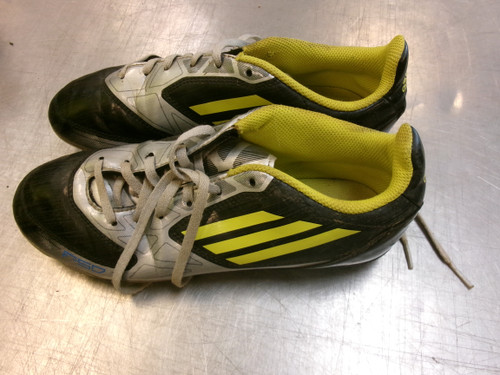 Vist Large View of Product Image Which is Used Adidas Soccer Cleats Black Senior 5