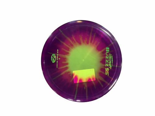 Vist Large View of Product Image Which is Used Discraft BUZZZ SS Disc Golf Mid Range Purple