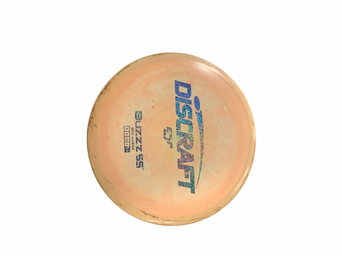 Vist Large View of Product Image Which is Used Discraft BUZZZ SS Disc Golf Mid Range Orange