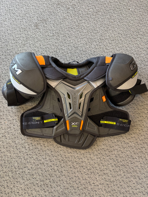 Vist Large View of Product Image Which is Used CCM XF PRO Senior Shoulder Pads MD