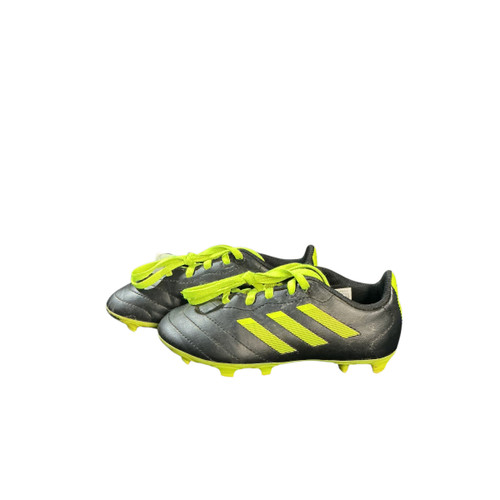 Vist Large View of Product Image Which is Used Adidas Soccer Cleats Black Youth 12.5