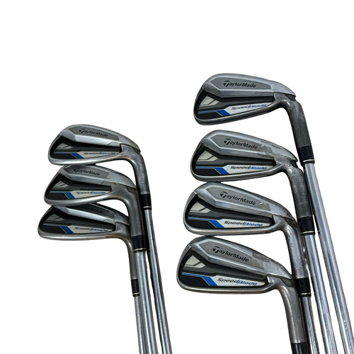 Vist Large View of Product Image Which is Used Taylormade SPEEDBLADE Mens Iron Set RH 4I-PW