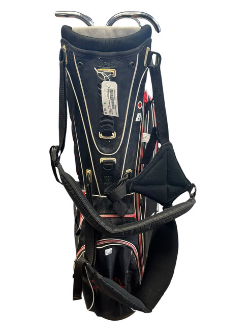 Vist Large View of Product Image Which is Used Taylormade STRATUS Mens Stand Bag Black