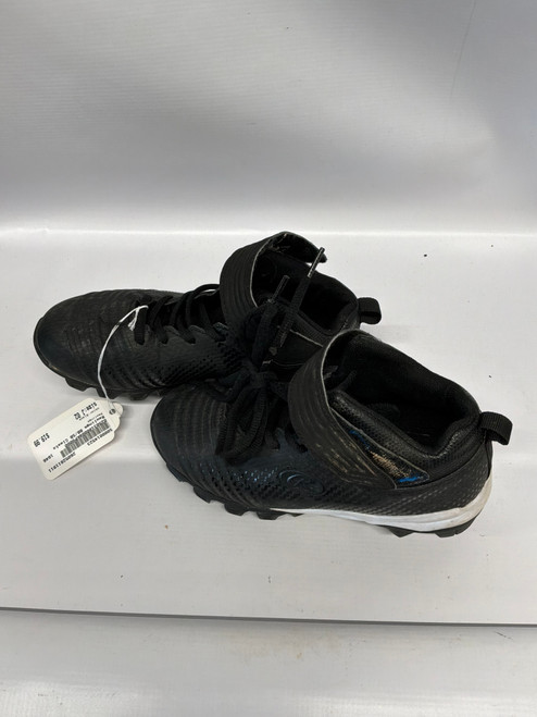 Vist Large View of Product Image Which is Used Rawlings BB/SB Cleats Black Junior 02