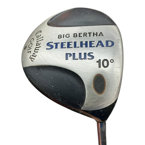 Vist Large View of Product Image Which is Used Callaway BIG BERTHA STEELHEAD PLUS Mens Driver RH 10.0 Degree