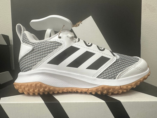 Vist Large View of Product Image Which is New ADIDAS ADIZERO DGT TURF K WH/BK-6
