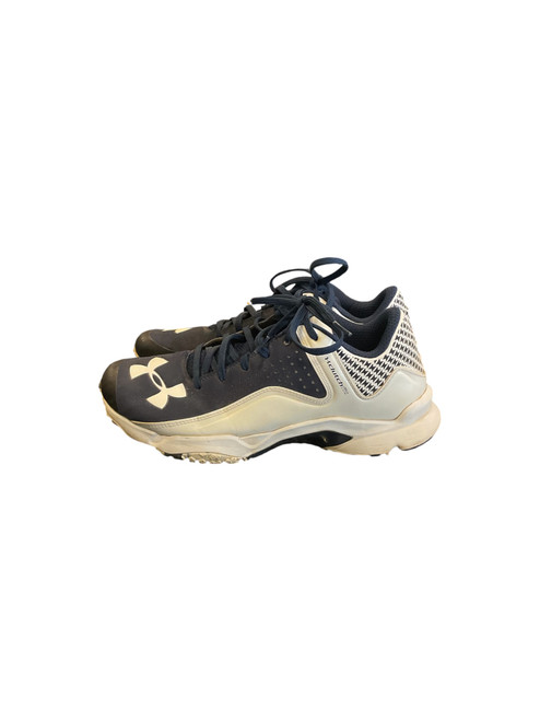 Vist Large View of Product Image Which is Used Under Armour NAVY TURFS BB/SB Cleats Navy Blue Senior 10