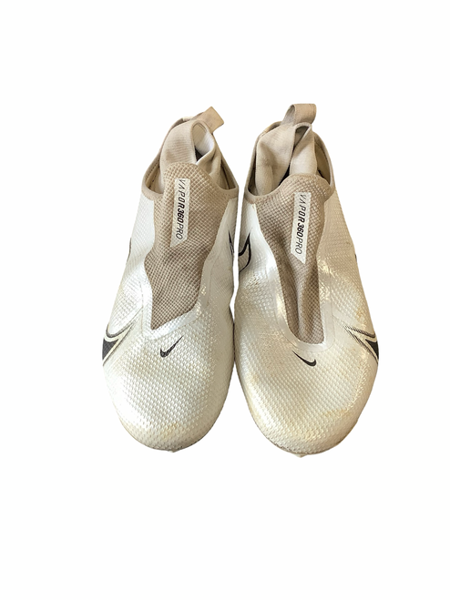 Vist Large View of Product Image Which is Used Nike Adult FB Cleats White Senior 12