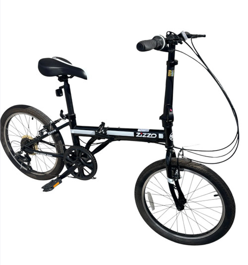 Vist Large View of Product Image Which is Used ZIZZO FOLDING BIKE Comfort Bike Womens Black 15-16" - SM  Frame