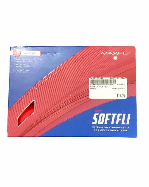 Vist Large View of Product Image Which is Used Maxfli SOFTFLI 12 Pack - Golf Balls