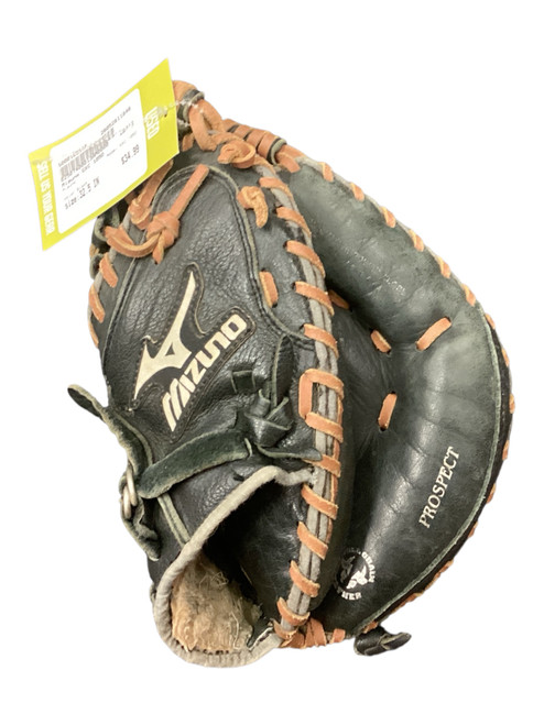Vist Large View of Product Image Which is Used Mizuno GXC 105D BB/SB Catchers RH Throw Black 32 1/2"