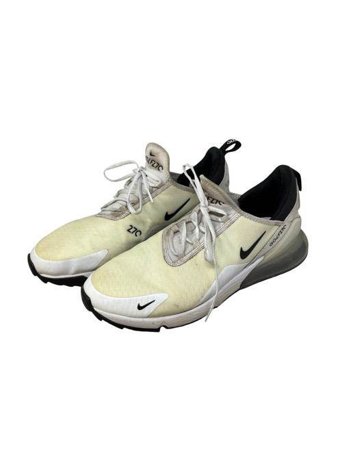 Vist Large View of Product Image Which is Used Nike Air Max 270 Mens Golf Shoes White Senior 12