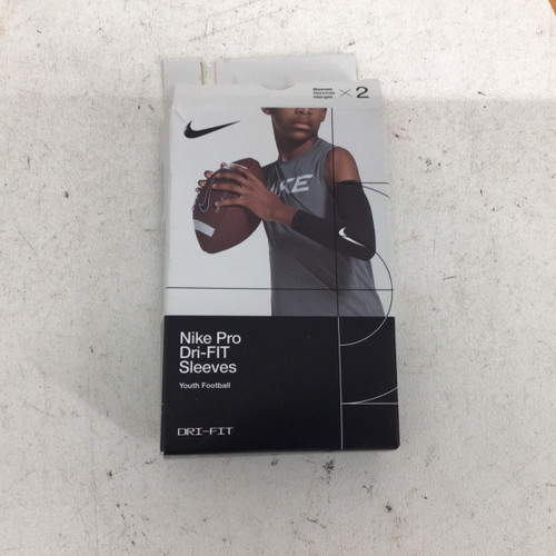 Vist Large View of Product Image Which is Used Nike PRO DRI-FIT YOUTH FB SLEEVES-2PK Football Accessory