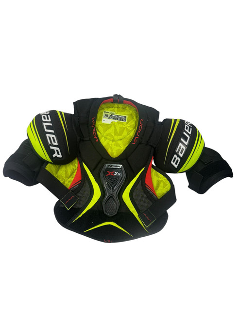 Vist Large View of Product Image Which is Used Bauer VAPOR X2.9 Junior Shoulder Pads LG