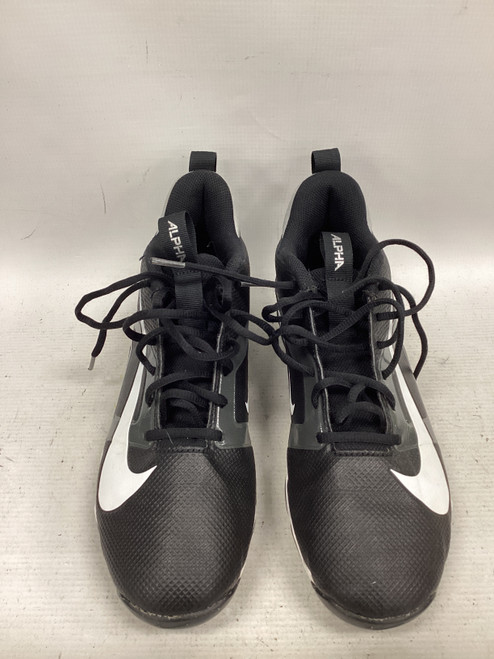 Vist Large View of Product Image Which is Used Nike ALPHA BASEBALL CLEAT BB/SB Cleats Black Senior 9.5