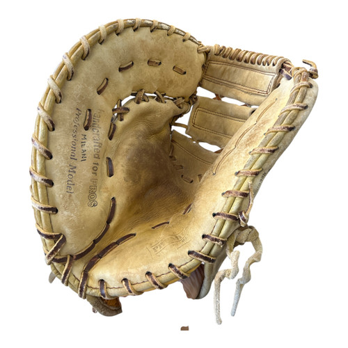 Vist Large View of Product Image Which is Used Brett Bros MILANI PROFESSIONAL BB/SB First Base LH Throw Tan 12"