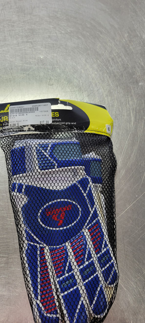 Vist Large View of Product Image Which is Used Brava SIZE 6 Soccer Goalie Gloves Royal Blue 6