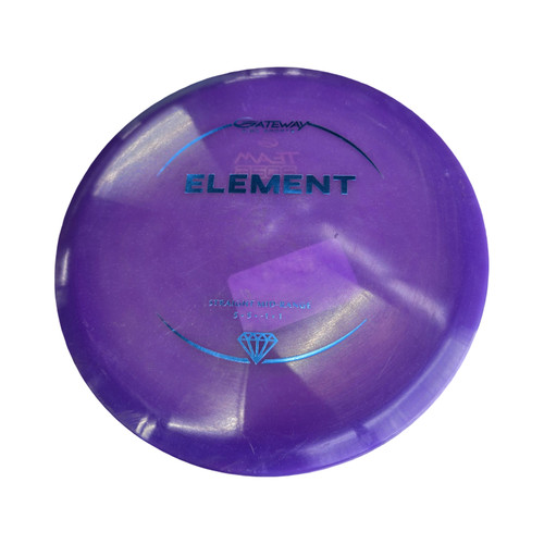 Vist Large View of Product Image Which is Used Gateway ELEMENT DIAMOND MID Disc Golf Mid Range Purple