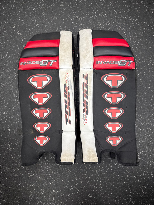 Vist Large View of Product Image Which is Used Tour Skate INVADER GT Street Leg Pads Black SM