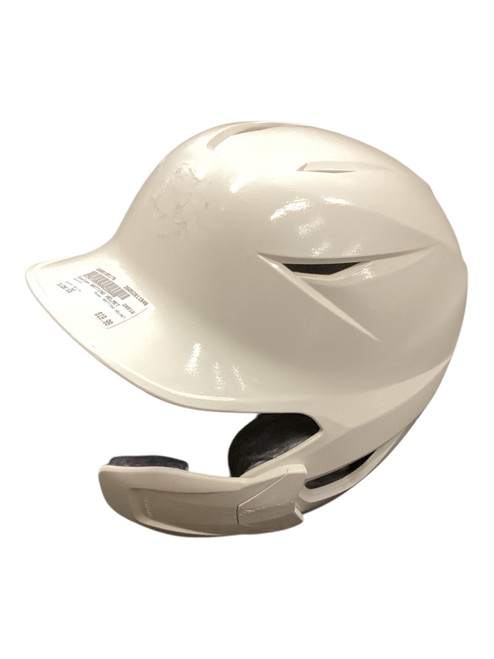 Vist Large View of Product Image Which is Used Easton BATTING HELMET Batting Helmet No Mask White One Size