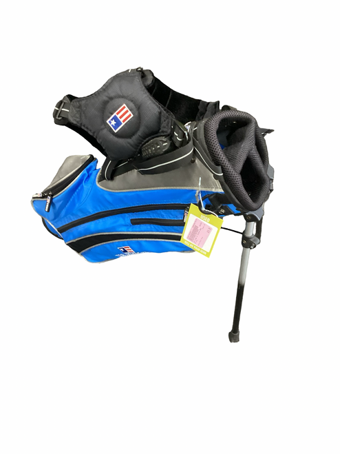 Vist Large View of Product Image Which is Used US Kids JR Jr Stand Bag Royal Blue